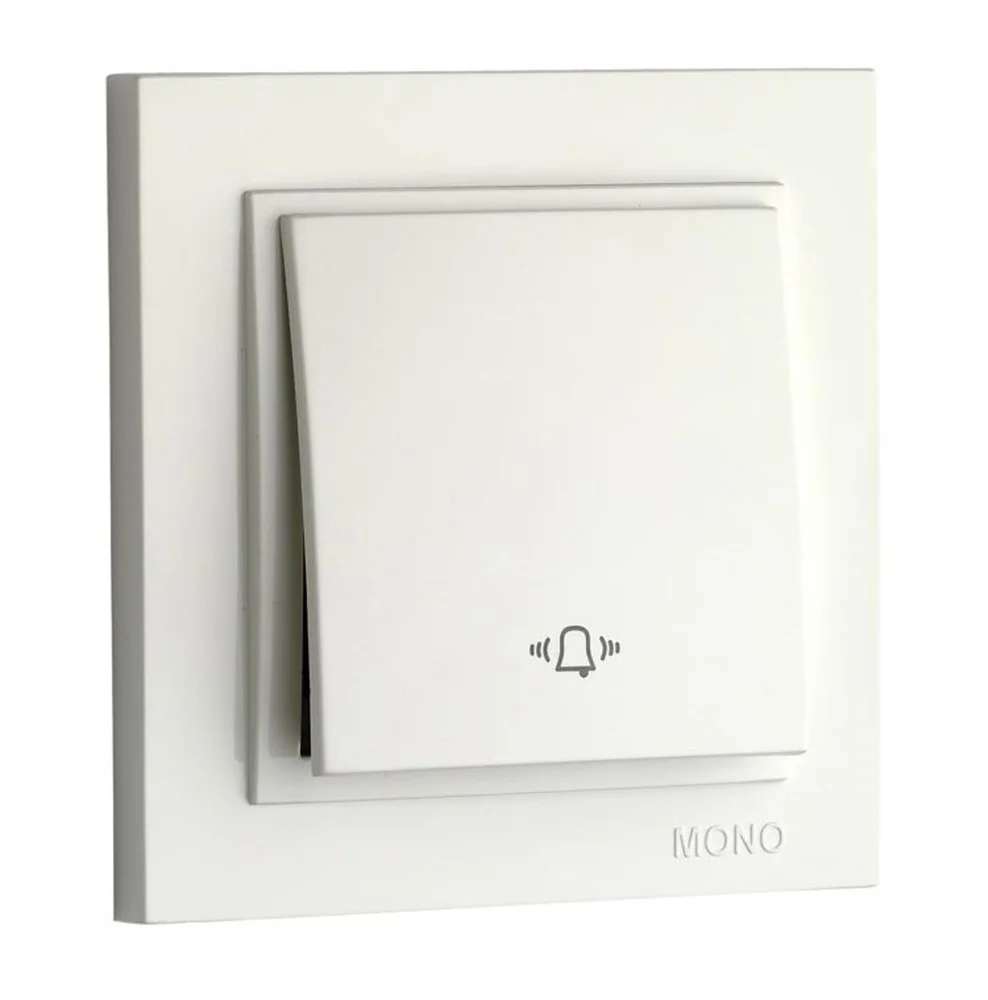 Кнопка дзвінка Mono Electric DESPINA біла 102-190025-107