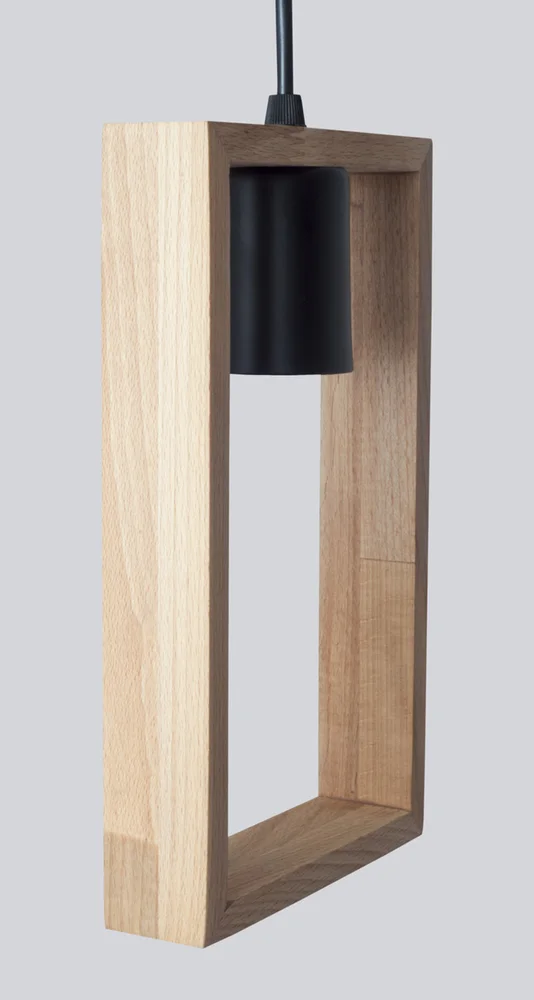 Підвісний світильник, люстра Vesta Light Wooden Frame 64211 Натуральний