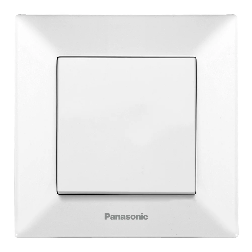 Вимикач одноклавішний Panasonic Arkedia Slim білий WNTC0001-2WH