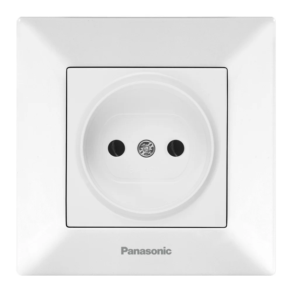 Розетка без заземлення Panasonic Arkedia Slim біла WNTC0201-2WH
