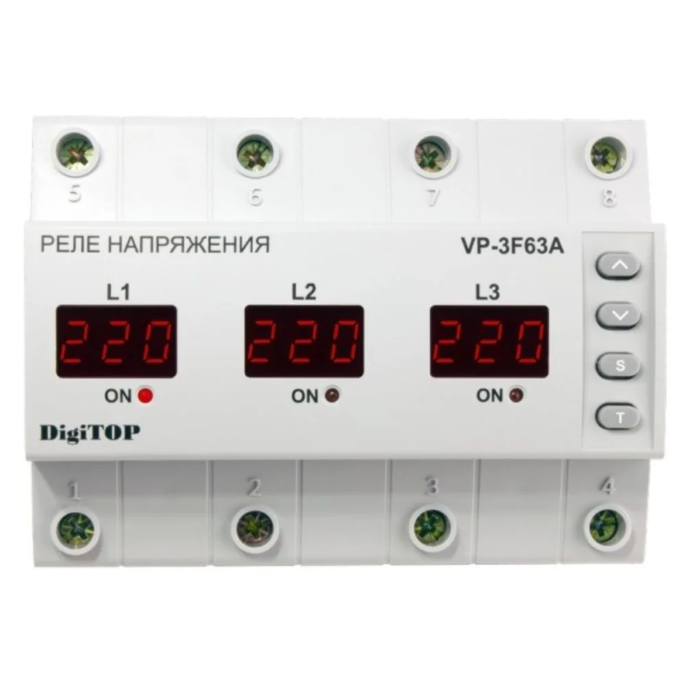 Реле напряжения VP-3F63A