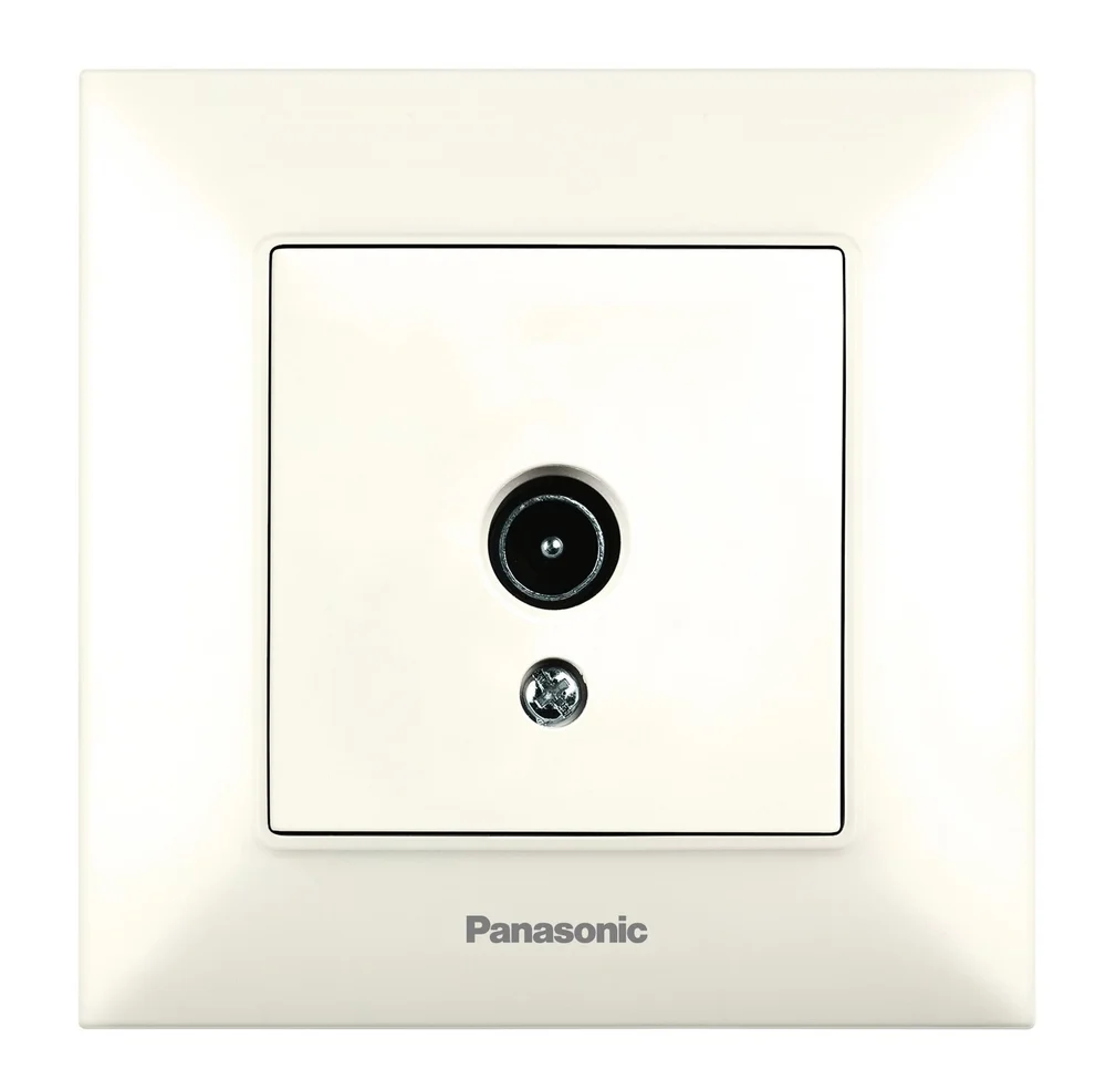 Розетка TV кінцева Panasonic Arkedia Slim крем WNTC0451-2BG