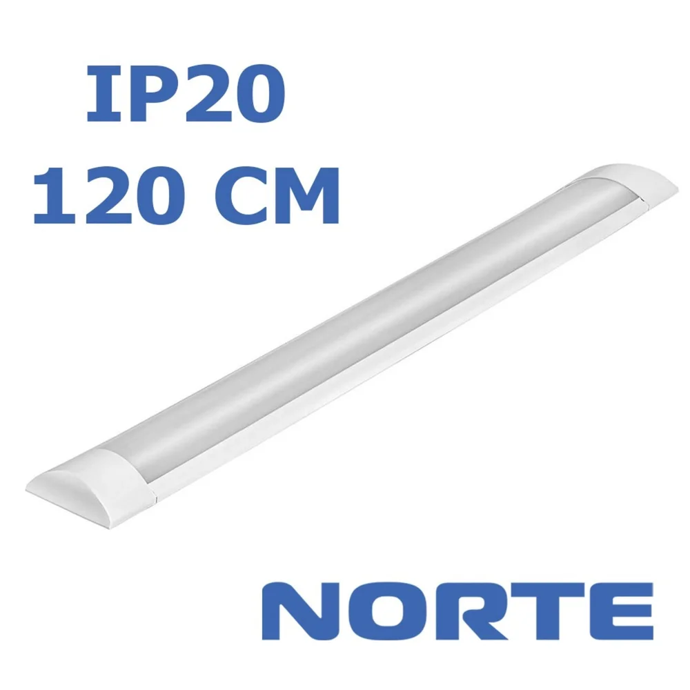 Лінійний світильник 1-NLP-1322 36W 120 см 6500К ІР20 ТМ NORTE