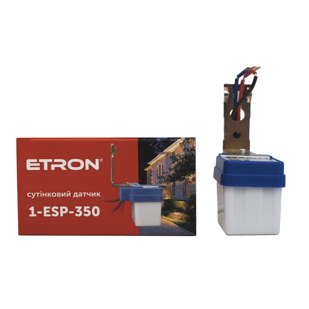 Сумеречный датчик ETRON Sensor 1-ESP-350 6A 230V IP44 фотометрический