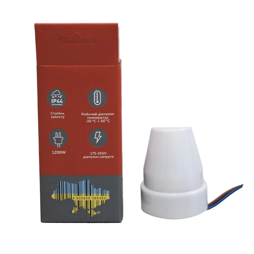 Сумеречный датчик ETRON Sensor 1-ESP-351 10A 230V IP44 фотометрический