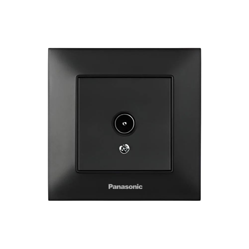 Розетка TV кінцева Panasonic Arkedia Slim чорна (WNTC0451-2BL)