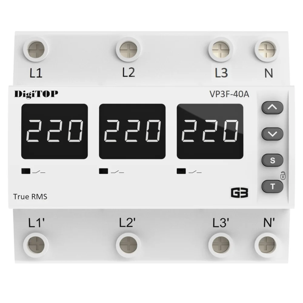 Реле напряжения – DigiTOP VP-3F40A M6W