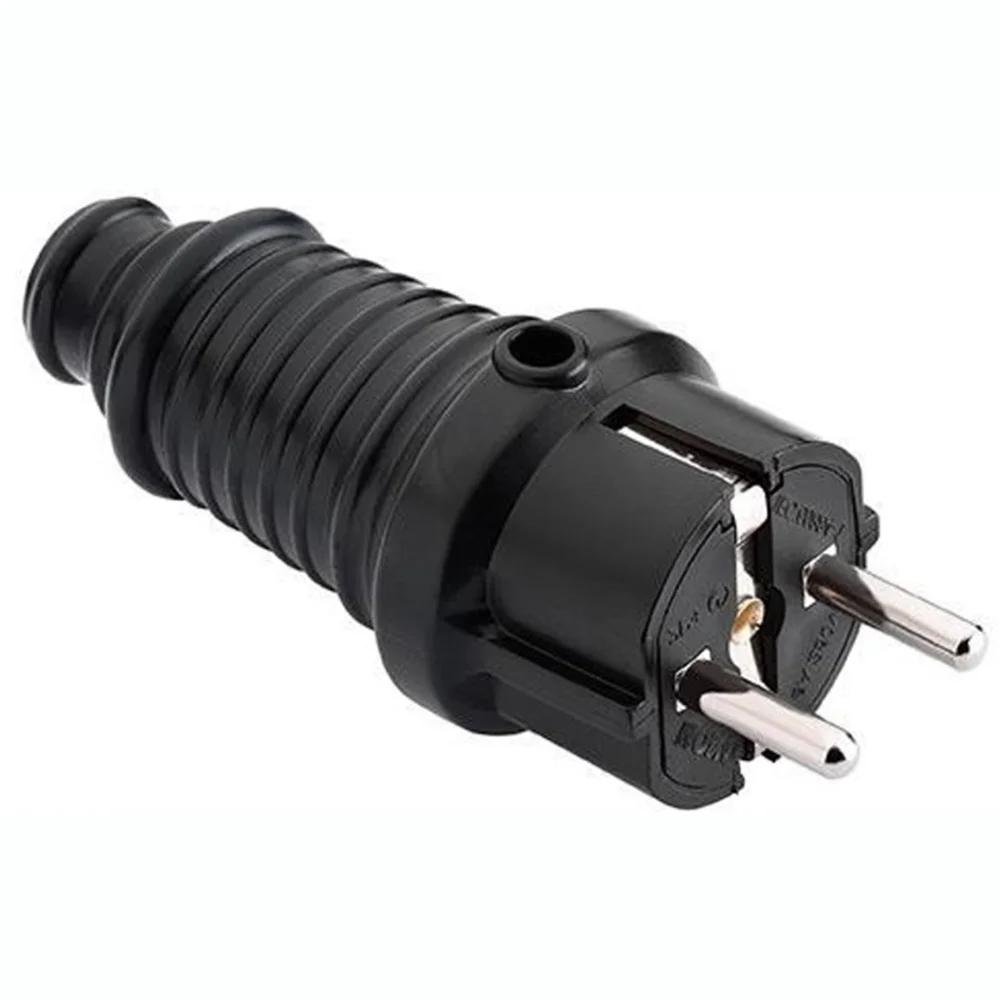 Вилка Mono Electric Каучукова із заземленням (170-010102-705)