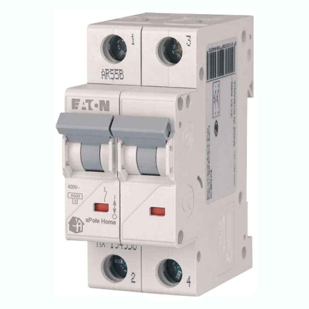 Автоматический выключатель Eaton HL-C10/2 2P 10А тип C