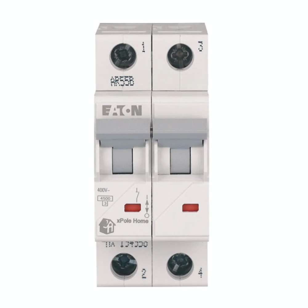 Автоматический выключатель Eaton HL-C63/2 2P 63А тип C (13616)