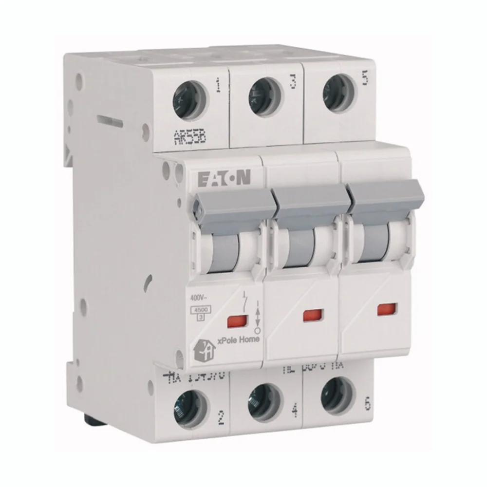 Автоматический выключатель Eaton HL-C50/3 3P 50А тип C