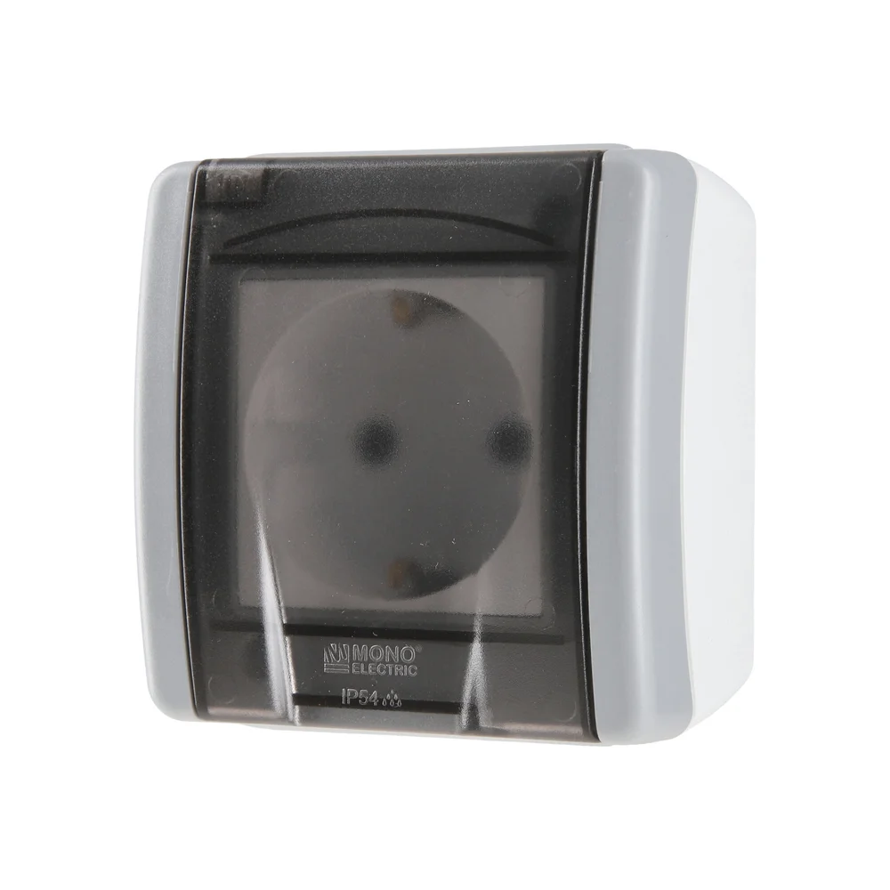 Розетка з заземленням Mono Electric OCTANS IP54