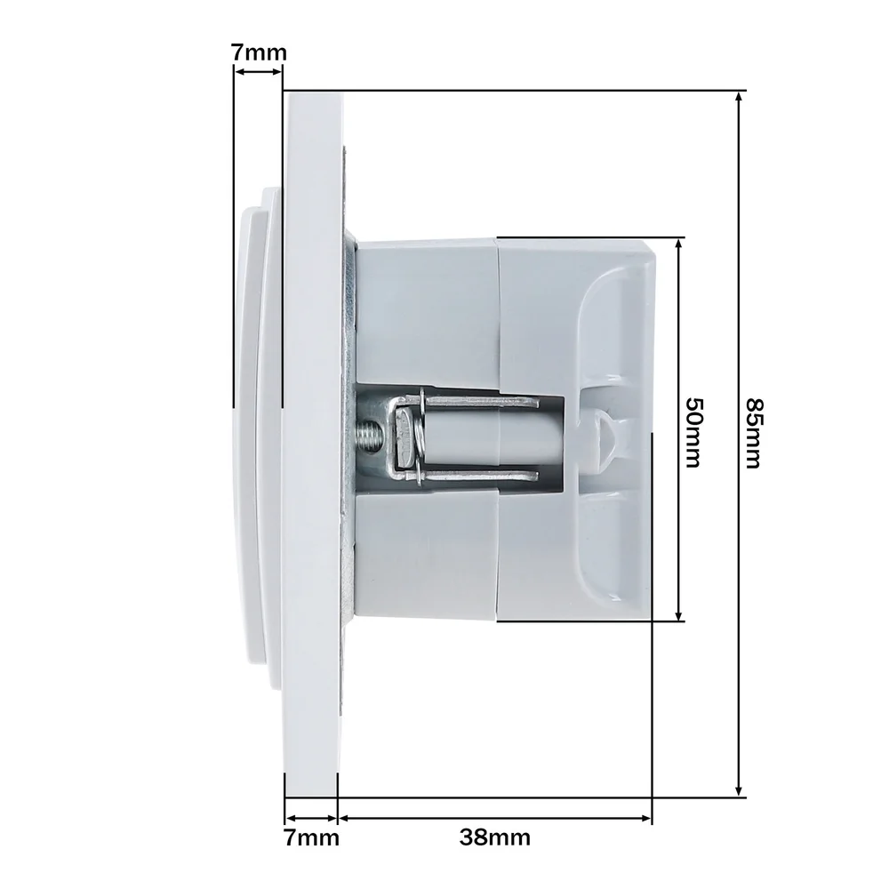 Розетка USB з зарядкою Mono Electric DESPINA біла 102-190005-177