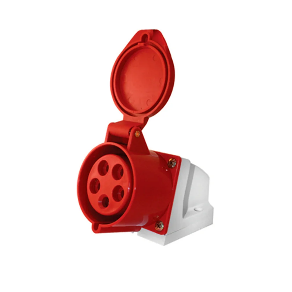 Силовая розетка стационарная E.NEXT e.socket.pro.5.16, 5п., 380В, 16А p012007
