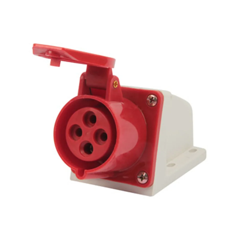 Силовая розетка стационарная E.NEXT e.socket.pro.4.16, 4п., 380В, 16А p012004