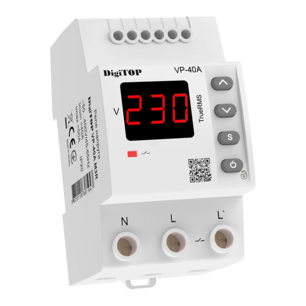 Реле напряжения – DigiTOP VP-40A M3R