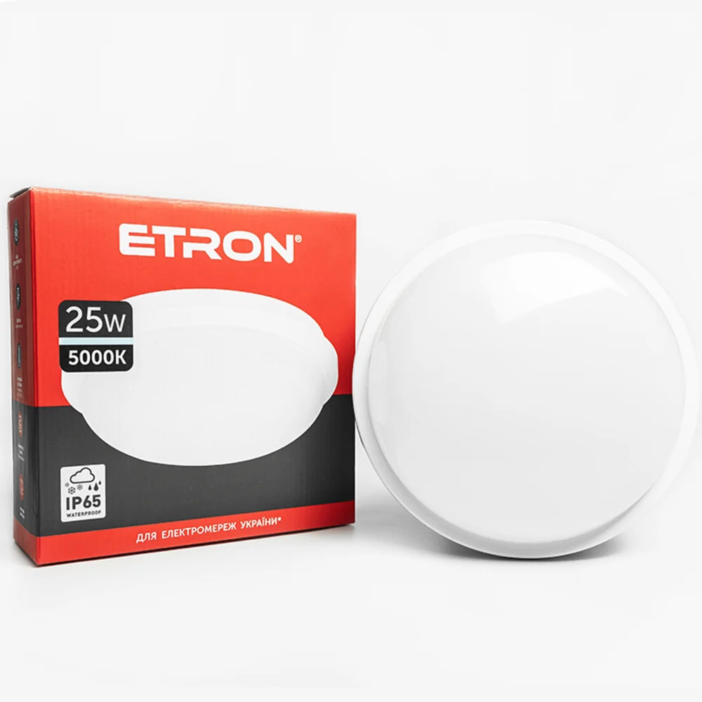 Светодиодный светильник ETRON Communal 1-EСP-508-C 25W 5000К круг