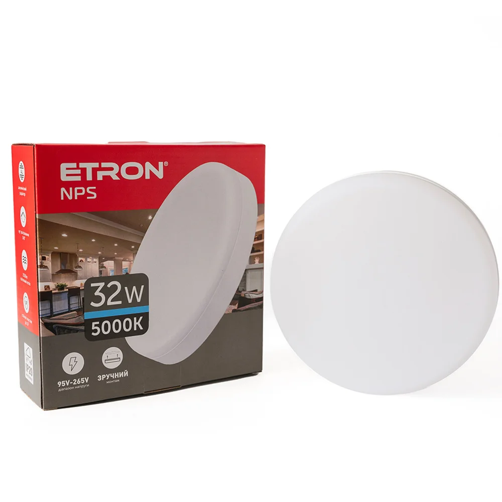 Світлодіодний світильник ETRON 1-EMP-734 NPS 32W 5000К ІР20