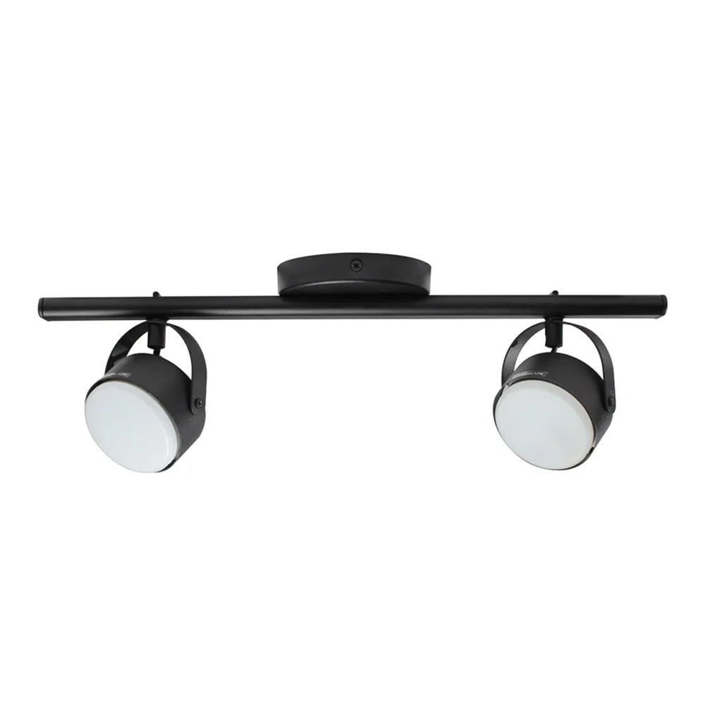 Світильник настінно-стельовий ETRON SpotModern GX53 2x15Вт чорний 1-EDR-8302