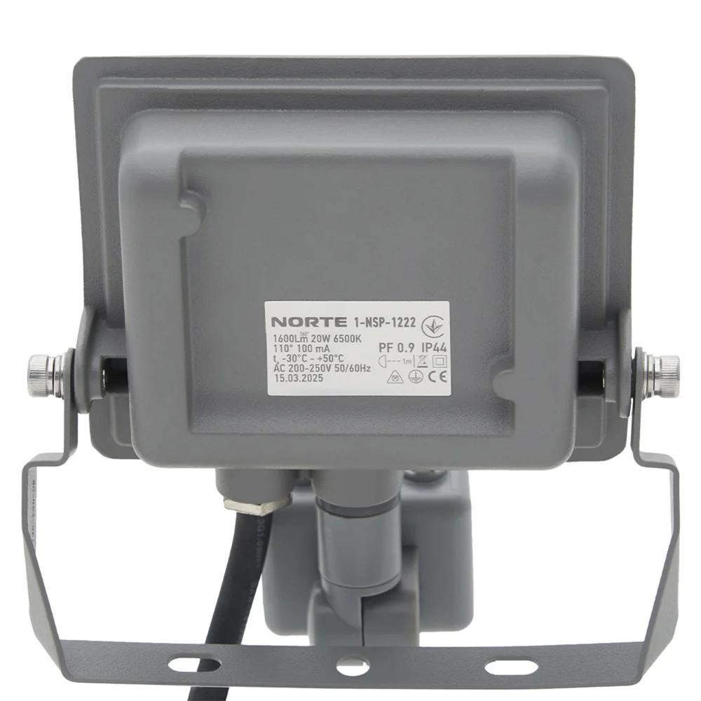 Прожектор NORTE Spotlight 1-NSP-1222 20W 6500К с датчиком движения