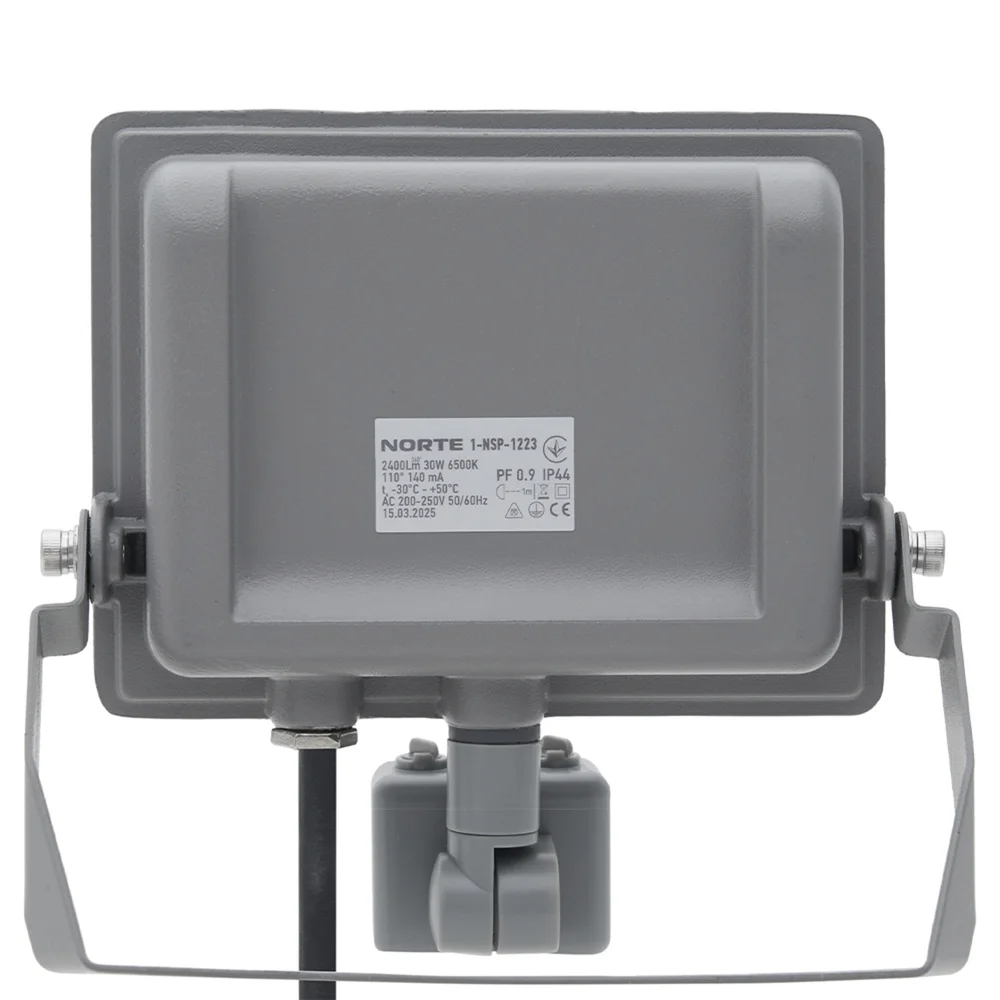 Прожектор NORTE Spotlight 1-NSP-1223 30W 6500К с датчиком движения