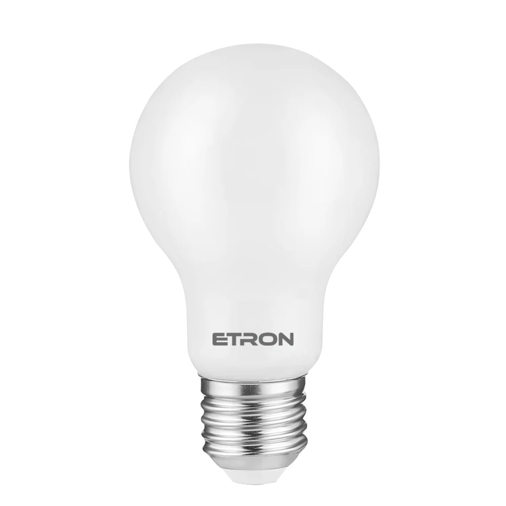 Светодиодная филаментная лампа ETRON SoftGlow A60 10W 4000K E27 матовая колба (1-EFP-1808)