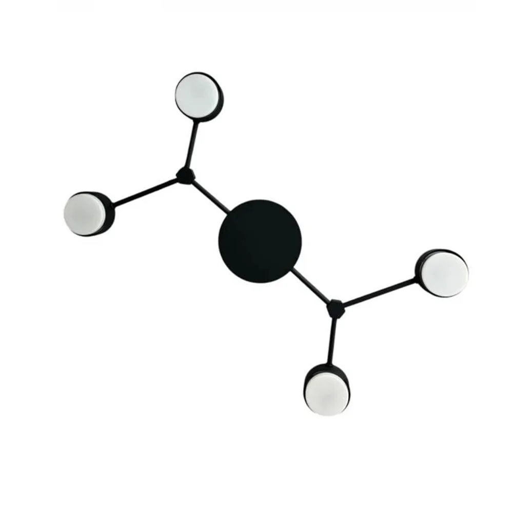 Потолочный светильник ETRON Orion 1-EDR-8472 GX53 4×15W черный
