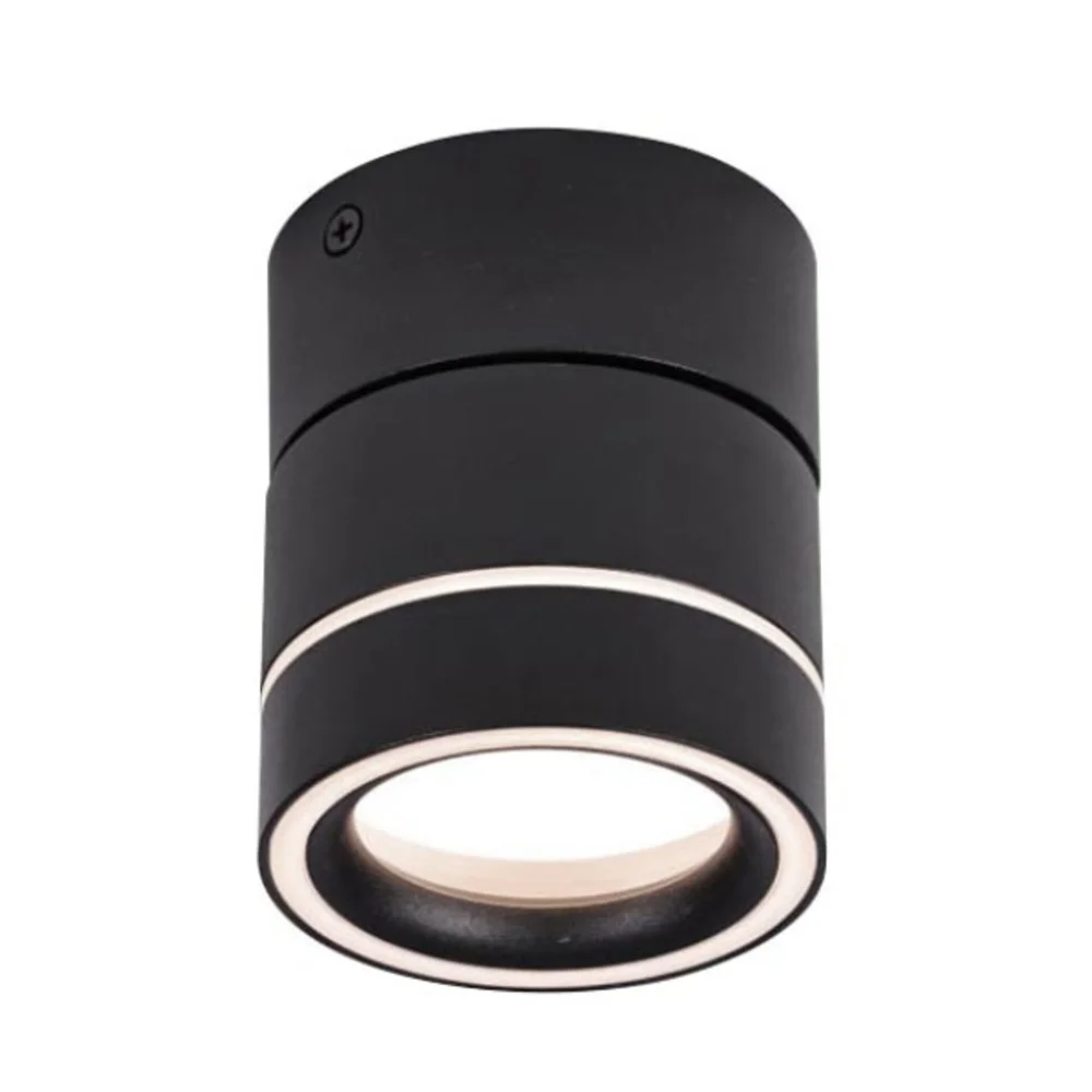 Світильник накладний спот SP SMEREKA 1×GX53 LIGHT SET колір чорний