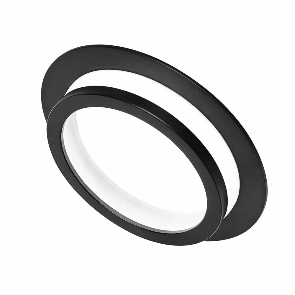 Светильник точечный встраиваемый LIS LS-R GX 10535 GX53 105×35 мм алюминий/акрил LIGHT SET цвет черный