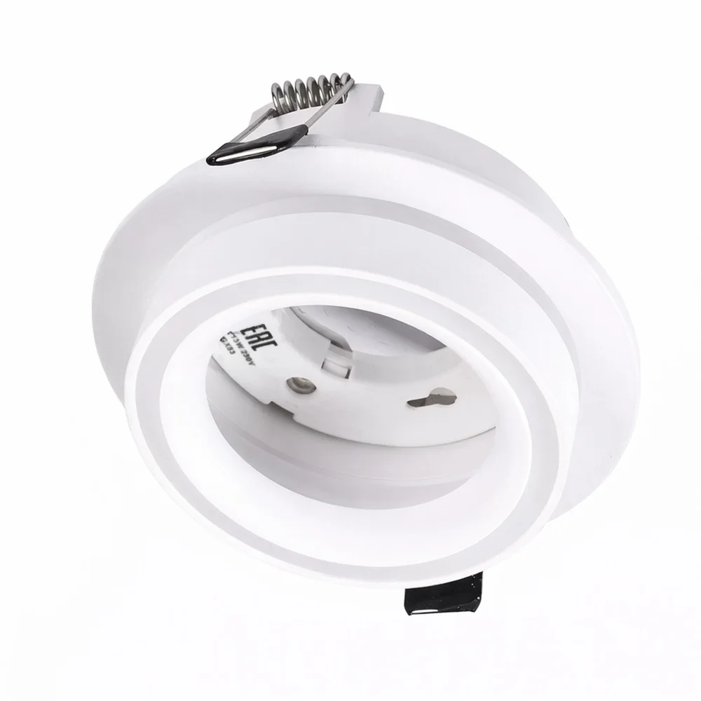 Світильник точковий вмонтований LUG LS-R GX 10747 GX53 107×47 мм алюміній/акрил LIGHT SET колір білий