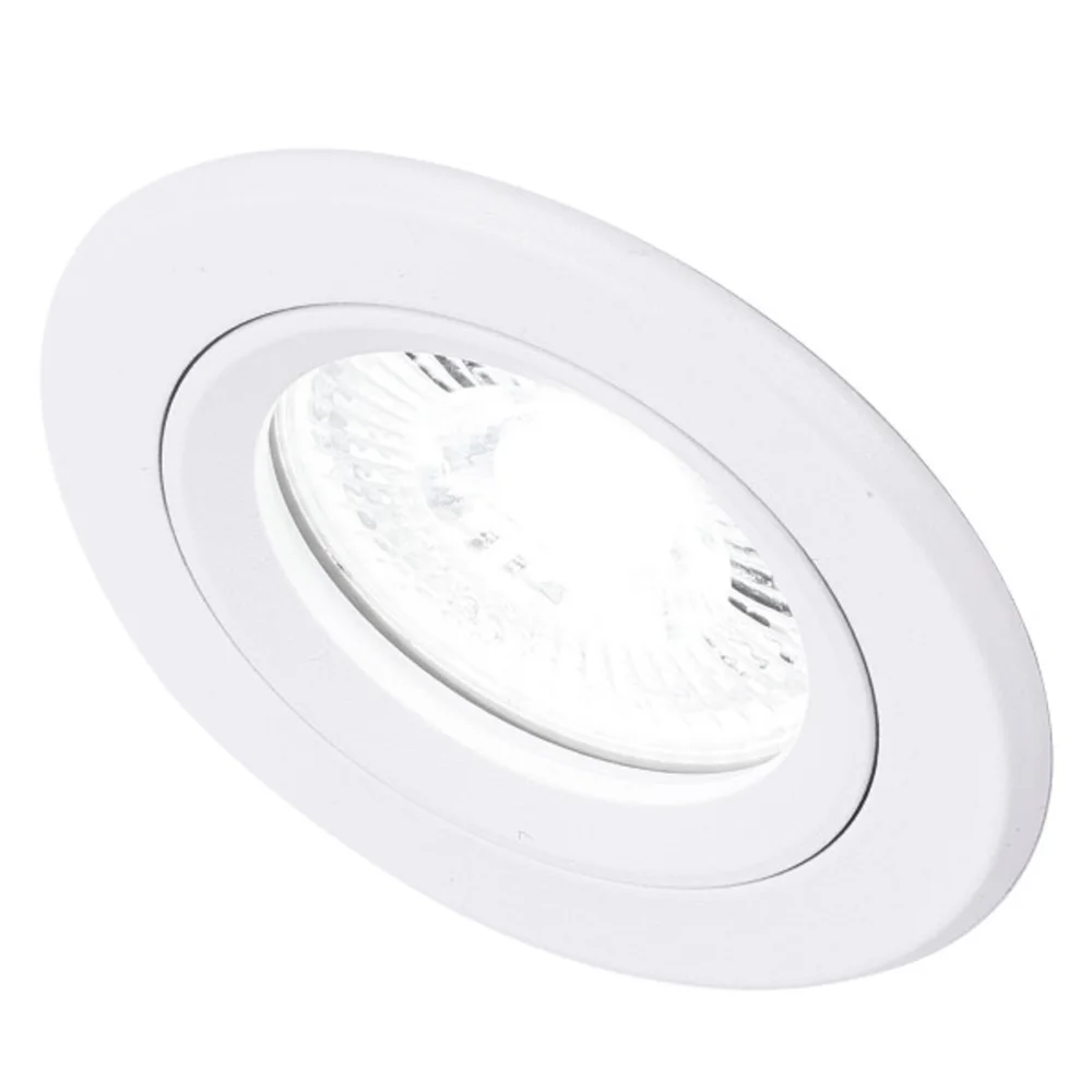 Светильник точечный встраиваемый MAK AR20 1×MR16 LIGHT SET цвет белый