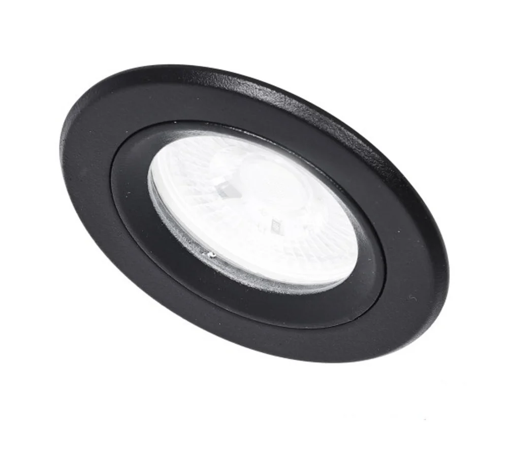 Светильник точечный встраиваемый MAK AR20 1×MR16 LIGHT SET цвет черный